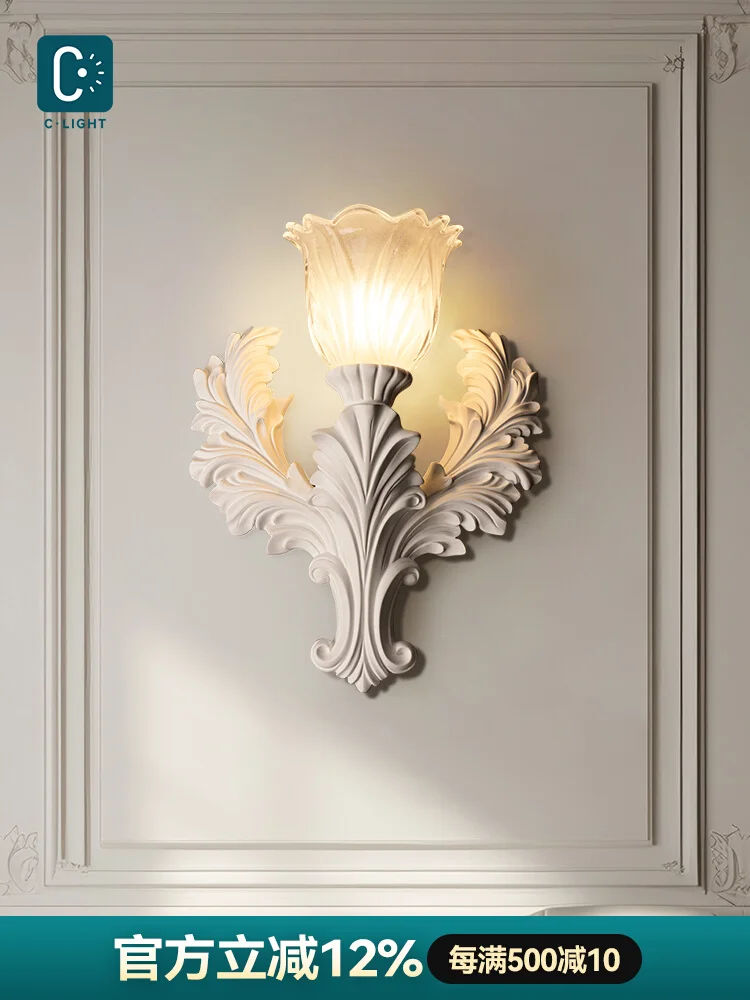 Home Improvement Background - Francuska lampa ścienna, antyczna lampa z