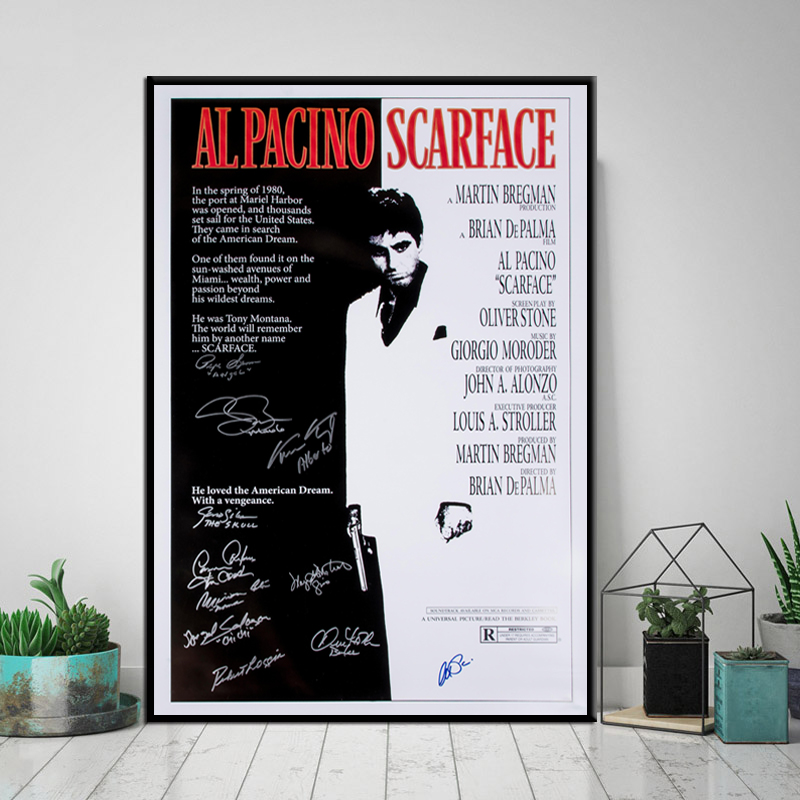 Wall Texture Spray - Plakat z filmu Scarface, obraz, dekoracja