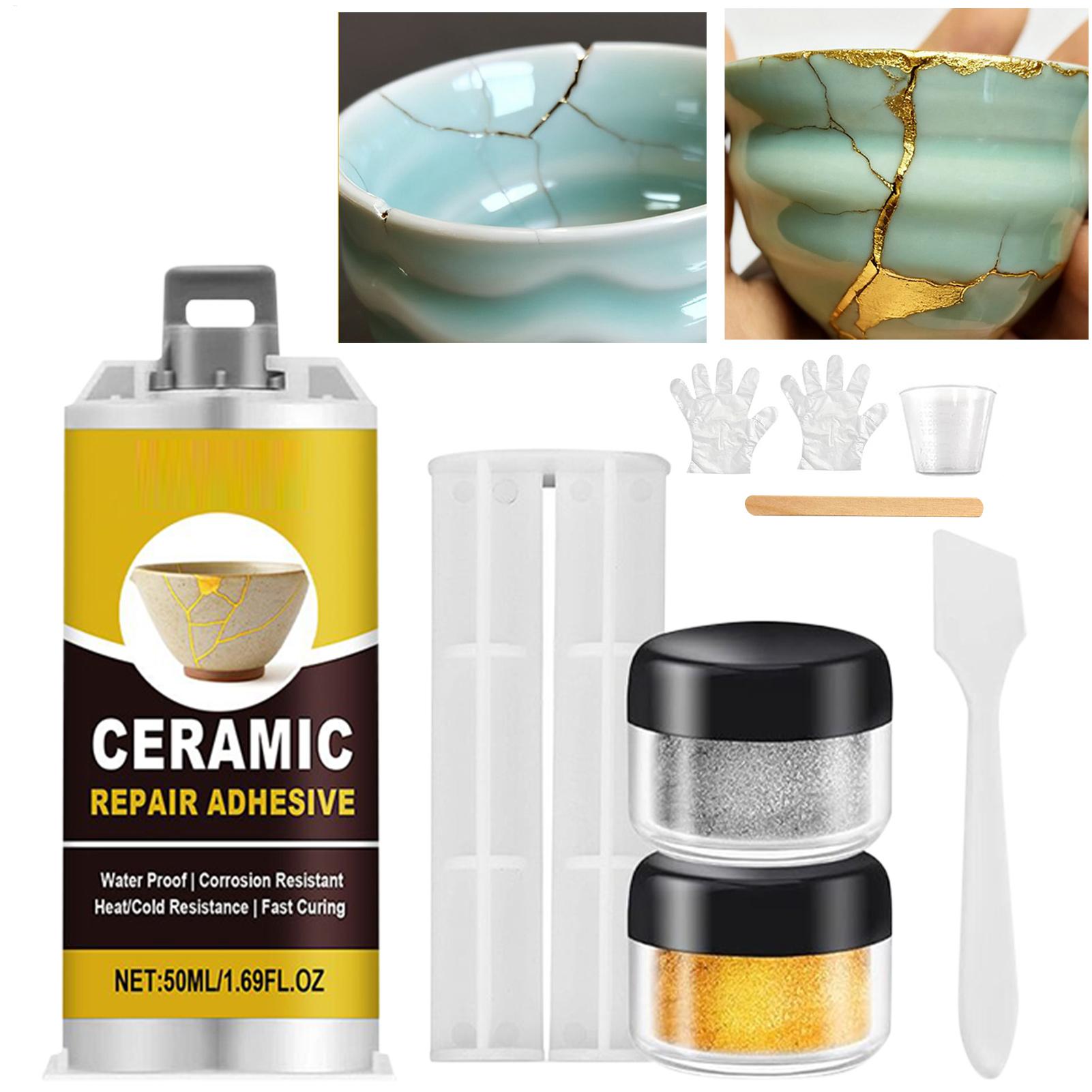 Tile Grout Repair - Japoński zestaw do naprawy ceramiki Kintsugi,