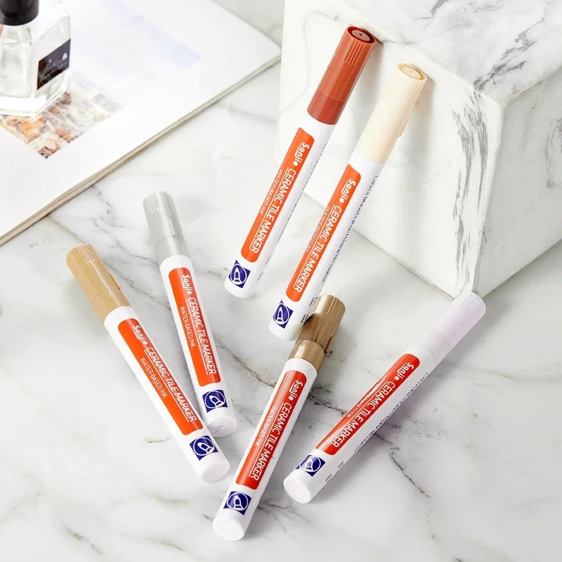 Tile Grout Repair - Biały wodoodporny marker do fug, pisak