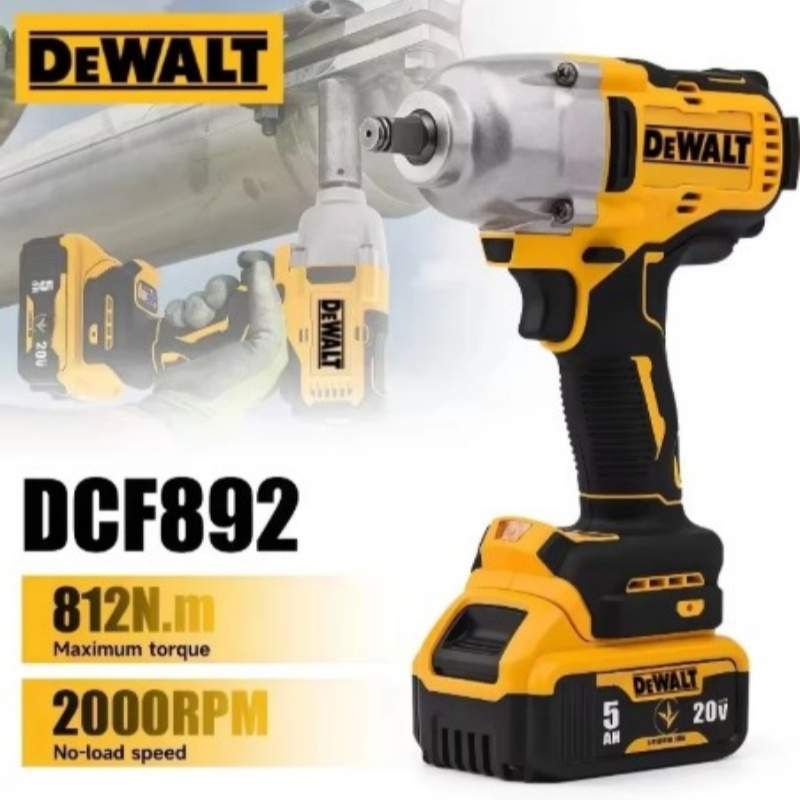 Home Improvement Warehouse - DEWALT DCF892 Bezszczotkowy, akumulatorowy klucz udarowy