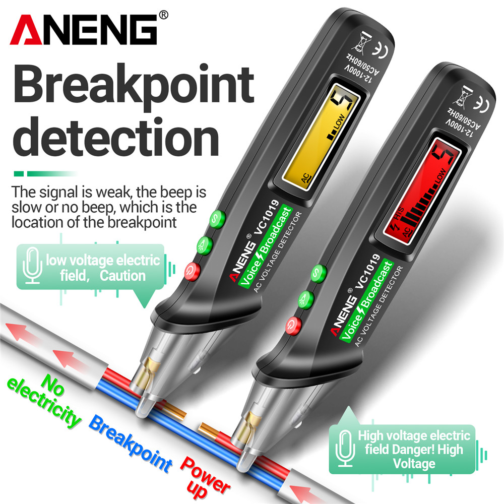 Circuit Breaker Finder - ANENG VC1019 Lokalizator wyłączników z komunikacją