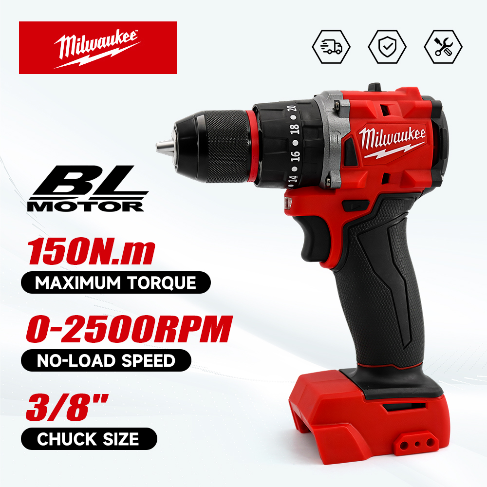 Home Improvement Warehouse - Wiertarko-wkrętarka udarowa Milwaukee M18 3/8 cala,