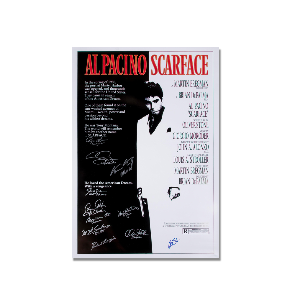 Plakat z filmu Scarface, obraz – Wall Texture Spray recenzja i cena