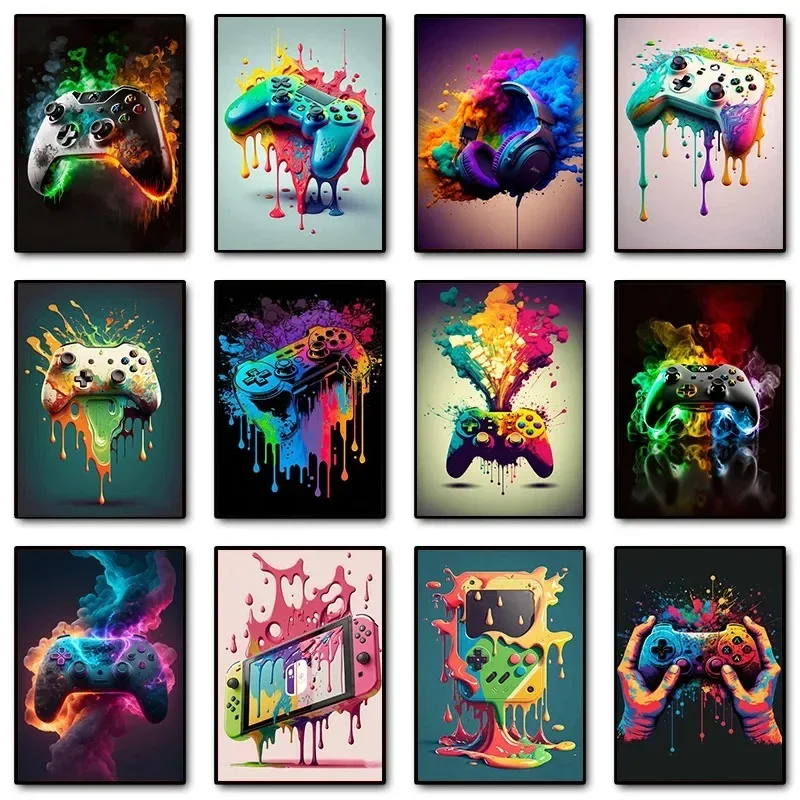 Kolorowy Pop Art Kontroler do  – Wall Texture Spray recenzja i cena