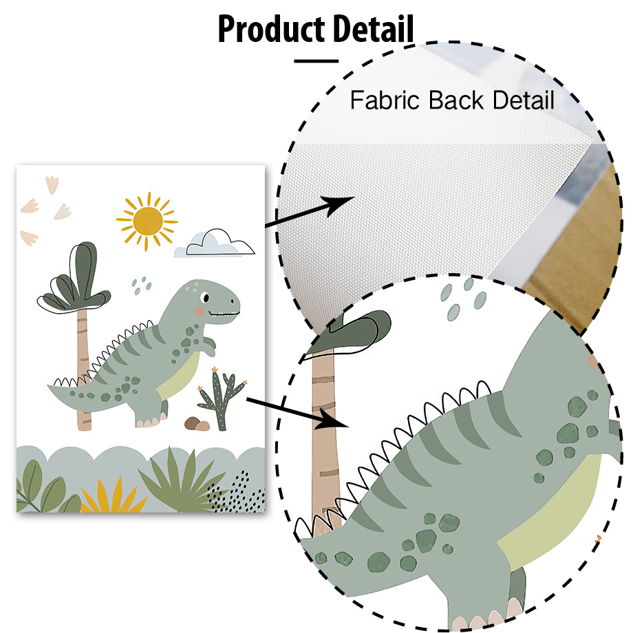 Obraz na płótnie z dinozaurami – Wall Texture Spray recenzja i cena